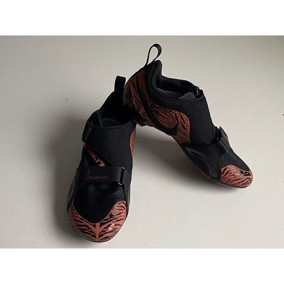 Nike SuperRep Women’s Sz 8 Black Hyper Crimson Indoor Cycling Shoes CJ0775-018 - Picture 1 of 9